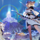 Illustration of an archer, lancer, and mage standing in front of a castle.
